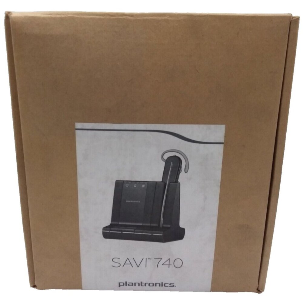 Plantronics Savi W740 Ear Hook Headsets 83542-01 3 in 1 Convertible